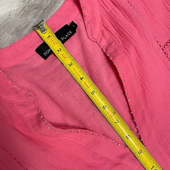 Tuckernuck Pomander Place Ophelia Beaded Gauze Dress Coverup Size Small - Picture 13 of 13